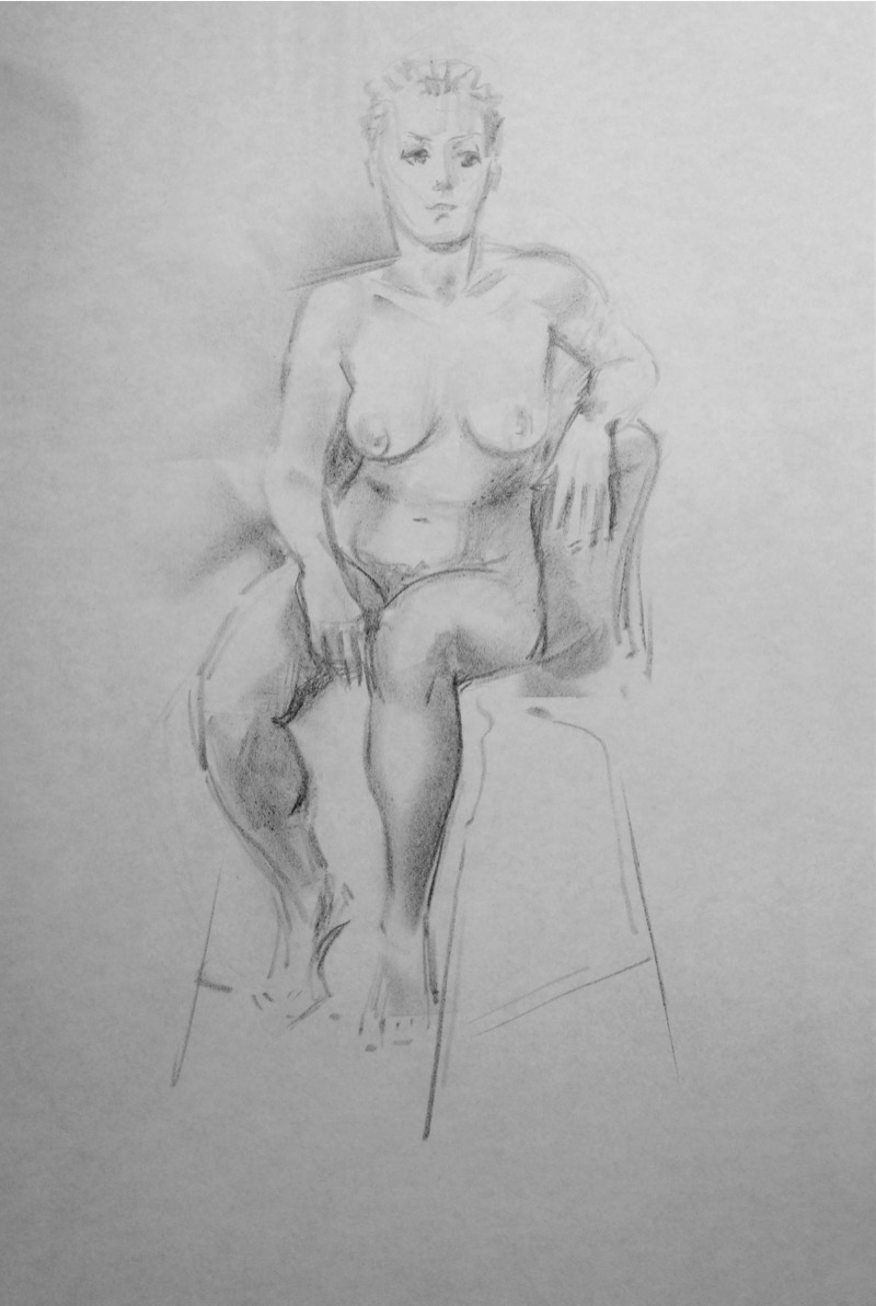 Seated Nude 1